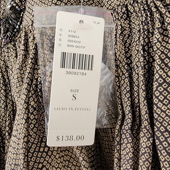 Anthropologie Suva Swing Tank Anaphora Top / Sequined NWT - Picture 5 of 11